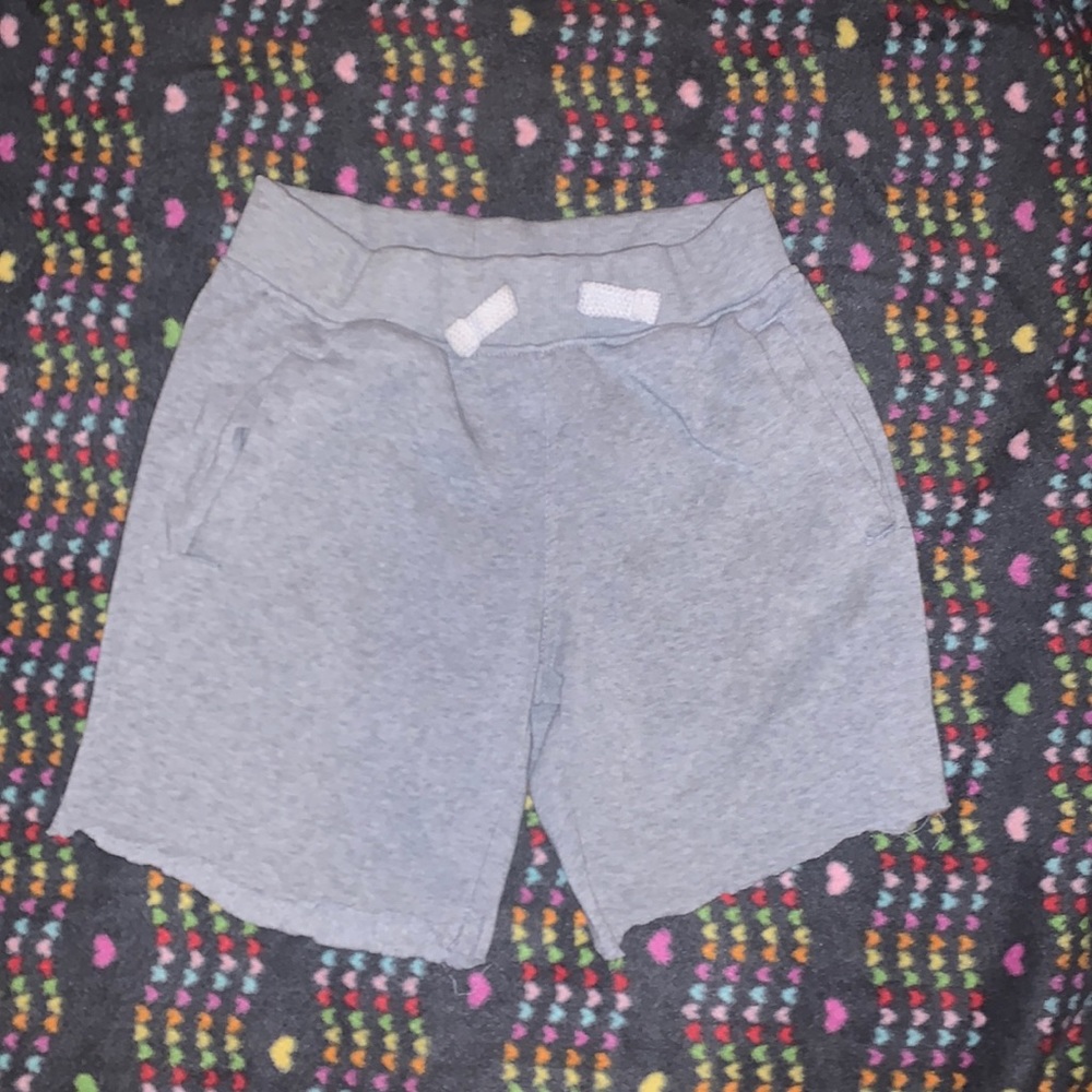 boys sweat pant shorts